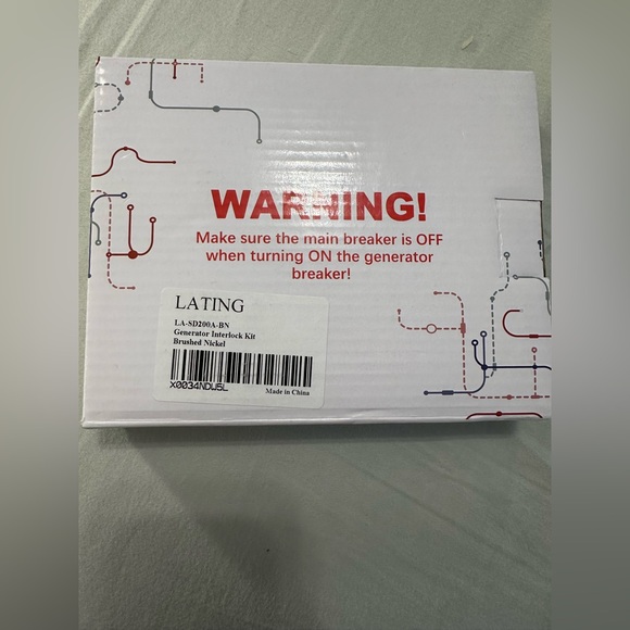 LATING Generator Interlock Kit - Picture 5 of 7